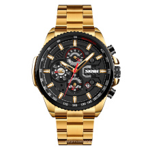 2020 SKMEI M023 Men Luxury Skeleton Analog Watch Stainless Steel Automatic Watches